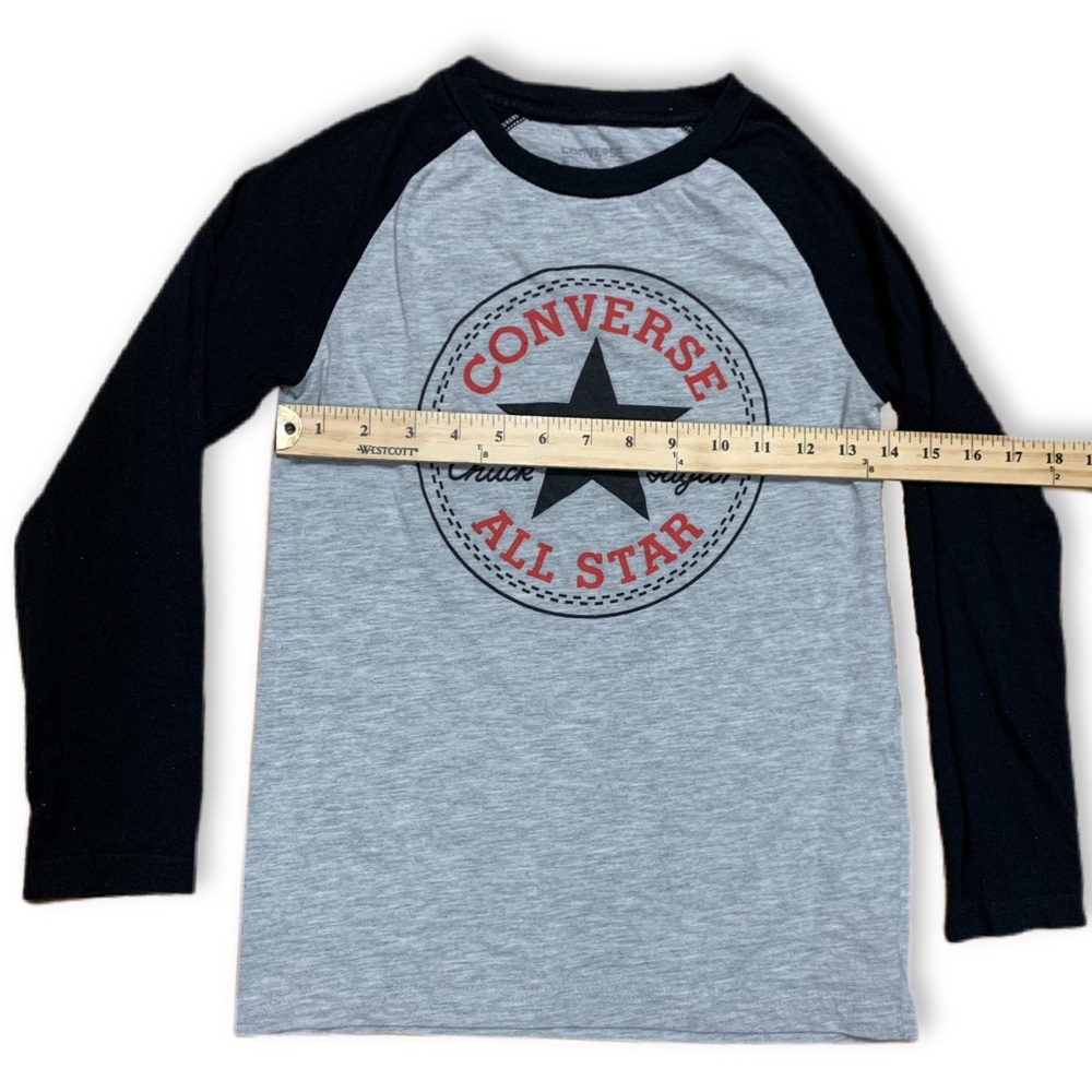 Converse 3/4 Sleeve Shirt Youth M 10/12